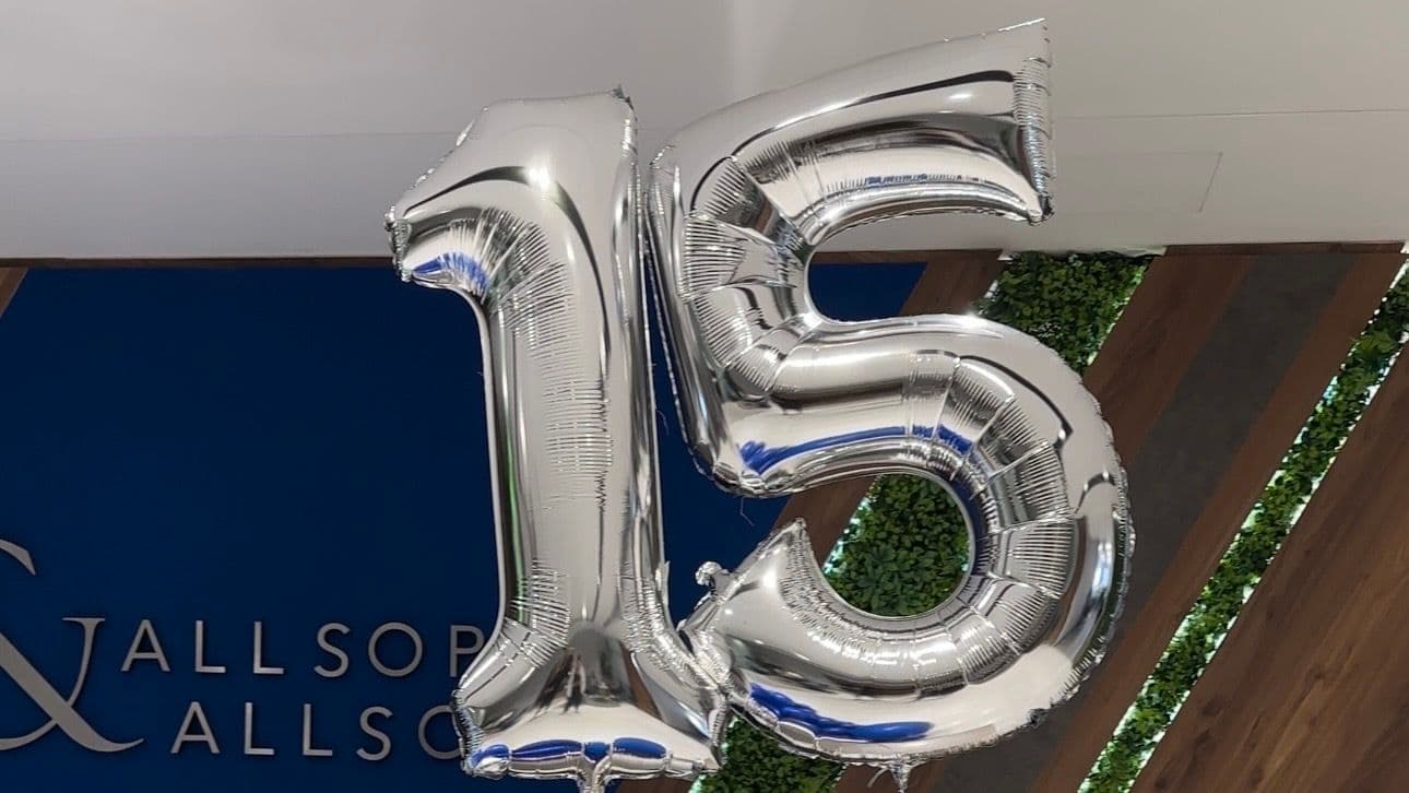 Allsopp & Allsopp turns 15!